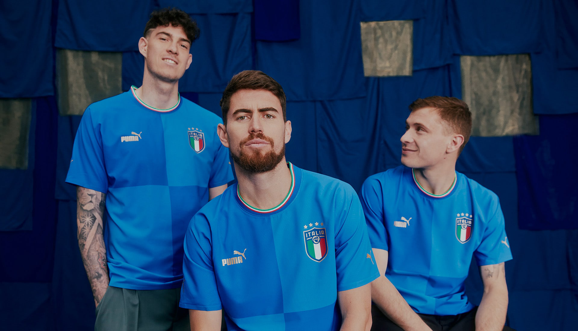 پیراهن اول تیم ملی فوتبال ایتالیا در فصل 2022